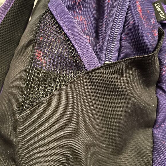 Adidas Black Purple Pink Bat Bag. Several Pockets. Excellent Used Condition - Picture 14 of 15